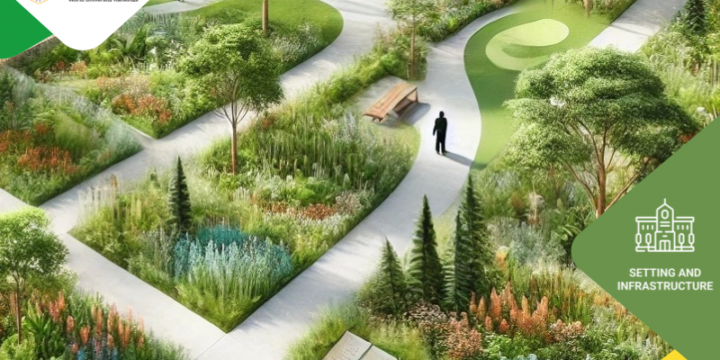 Total area on Campus Covered in planted Vegetation (SI.3)