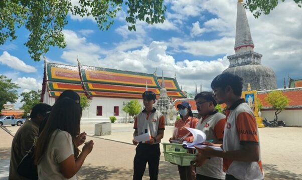 Walailak University Students Surveys Pla Kob Products of Ban Takhian Dam Community Enterprise under the Community Enterprise Enhancement Project