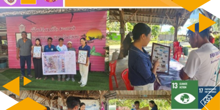 The Center for Academic Services and the School of Management Conduct a Community Mapping Activity at Ban Laem Homestay in Connection with UI GreenMetric and SDG 13