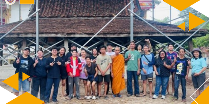 Walailak University Renovating Daeng Temple for Promoting SDG 11 in Preserving Local Culture