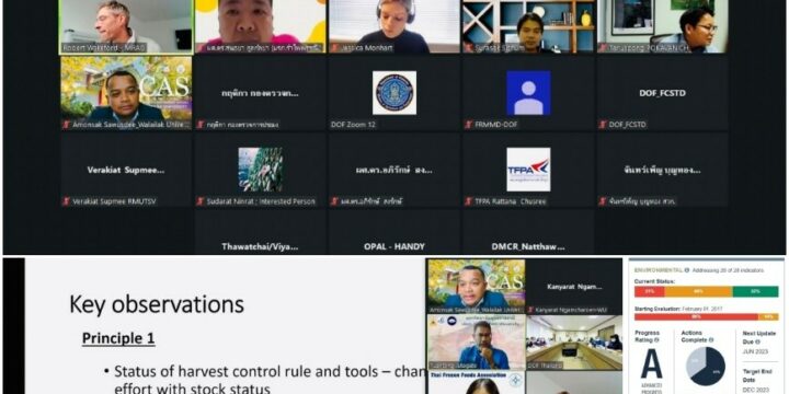 CAS Director Attends Meeting for the Annual Progress Evaluation of the Thailand Blue Swimming Crab Fishery Improvement Project (FIP)