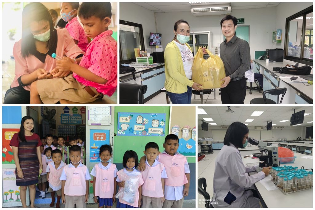 Social Engagement Service in Dimension of Health Care for keeping up with Prevention and Control of Parasitic Disease Project at Wat-Yang-Ngam School for Primary School Children
