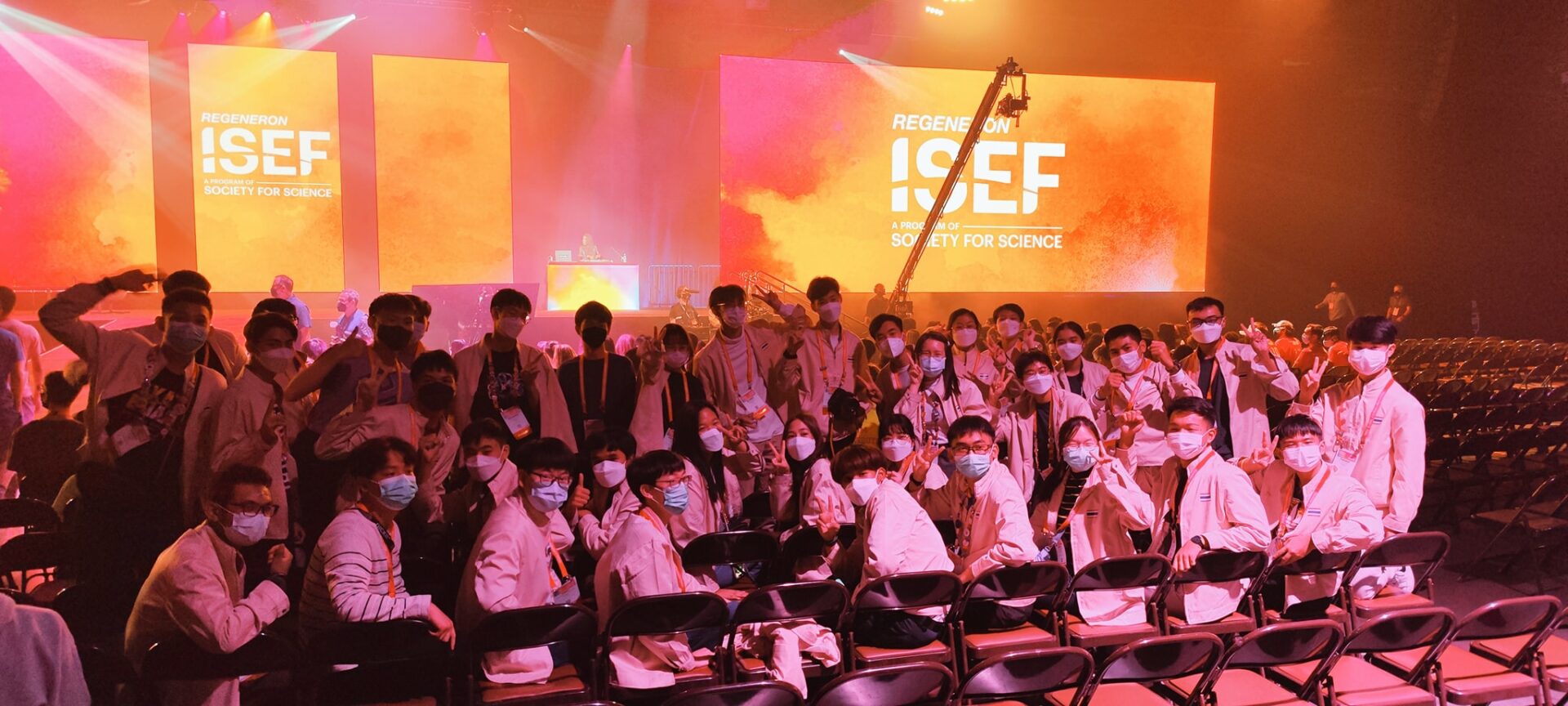 ศูนย์บริการวิชาการ มหาวิทยาลัยวลัยลักษณ์ ขอส่งกำลังใจให้แก่น้องๆ โครงการ YSC ตัวแทนประเทศไทยเข้าร่วมการแข่งขันในงาน Regeneron ISEF 2022 ณ เมืองแอตแลนตา มลรัฐจอร์เจีย สหรัฐอเมริกา