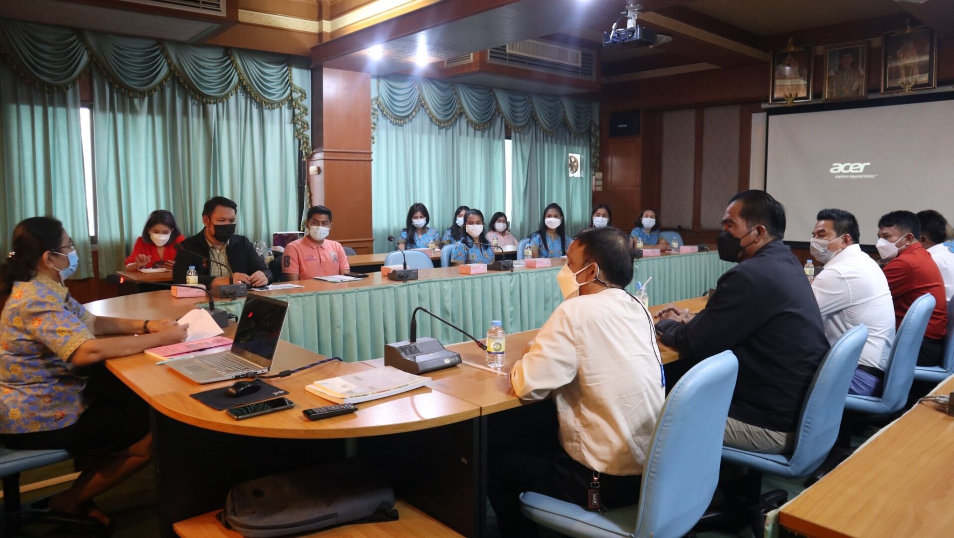 WU and Thaiburi Subdistrict Administration Organization visit Saman Khun Wittayatan School: Enhance HighScope’s Active Learning Approach