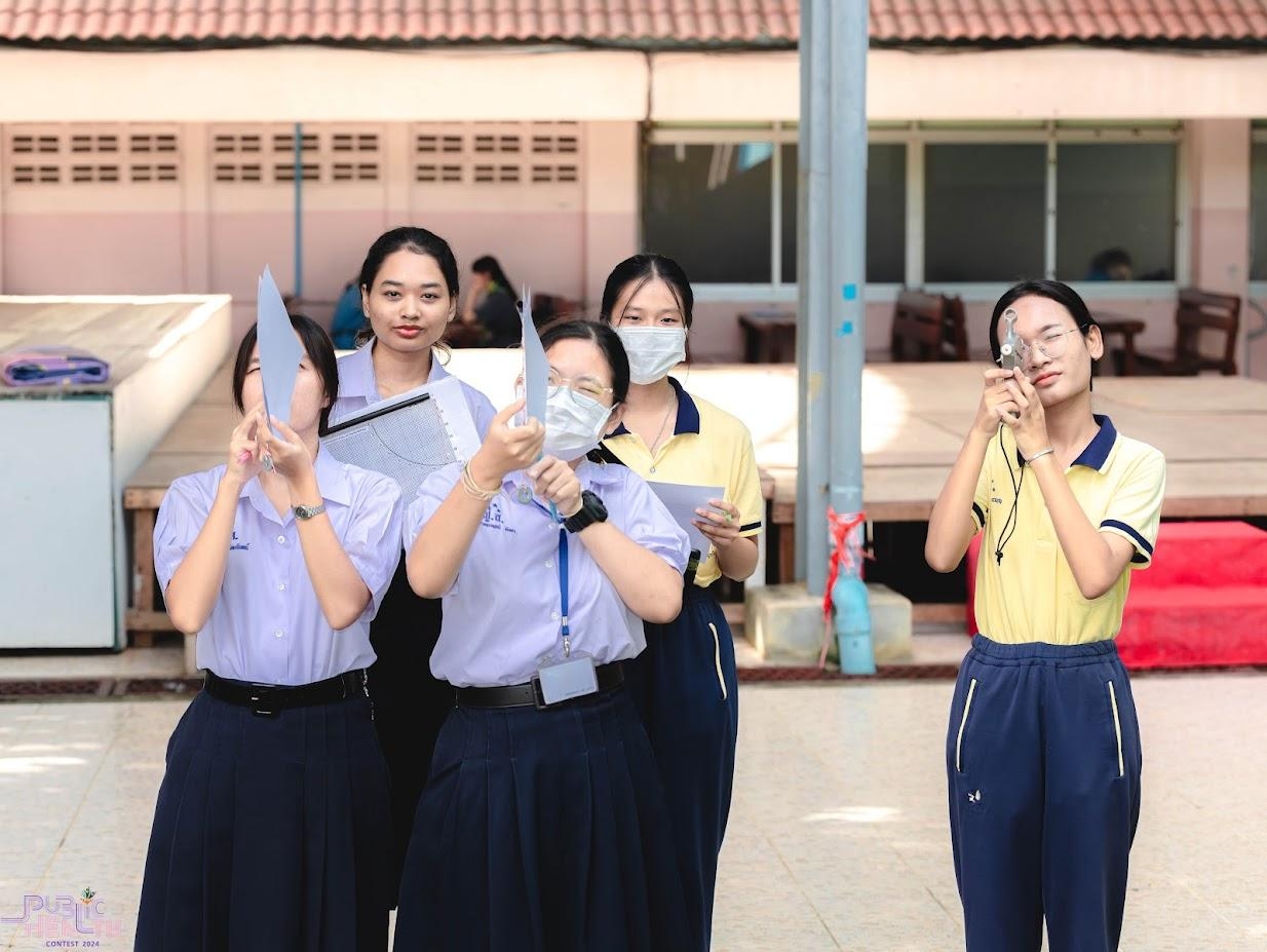 ศูนย์บริการวิชาการ เข้าร่วมกิจกรรม School Meet & Greet ให้ความรู้ การตรวจวัดการกักเก็บคาร์บอนในต้นไม้ แก่นักเรียนระดับชั้นศึกษามัธยมตอนปลาย ณ โรงเรียนเทศบาล 1 (เอ็งเสียงสามัคคี ) และโรงเรียนหาดใหญ่ วิทยาลัยสมบูรณ์กุลกันยา