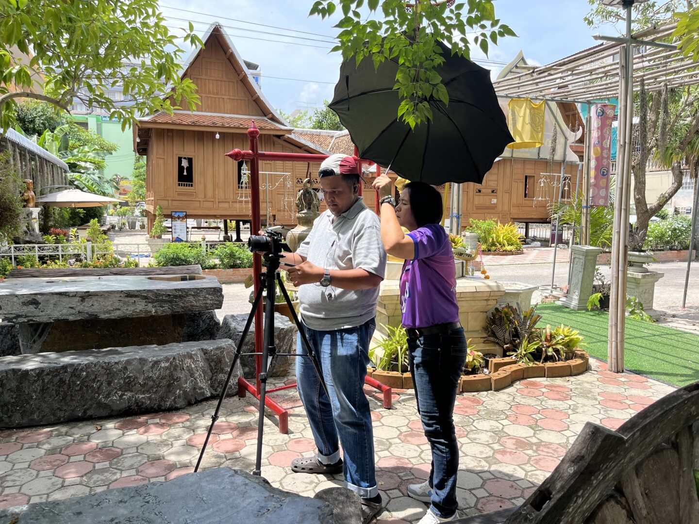 WU Produces Interview Video with the Abbot of Wat Wang Tawan Tok for Public Disclosure under Good Governance Principle No. 8 via Website